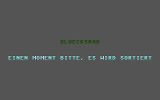 Gluecksrad Title Screenshot