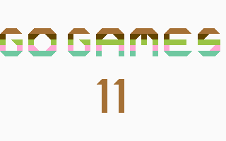 Go Games 11 Title Screenshot