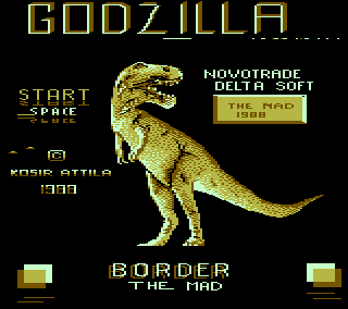 Godzilla Title Screenshot