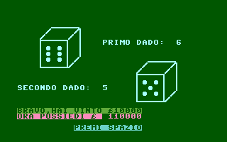 Golden Software Casino Dadi Screenshot