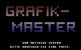 Grafik-Master Title Screenshot