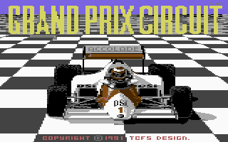 Grand Prix Circuit Title Screenshot