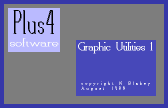 Graphic Utilities 1 Title Screenshot
