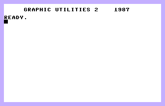 Graphic Utilities 2 Title Screenshot