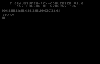 Graustufen-PCX-Converter V1.0 Screenshot