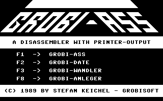 Grobi-ass V1.0 Title Screenshot