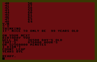 Guess Age Screenshot