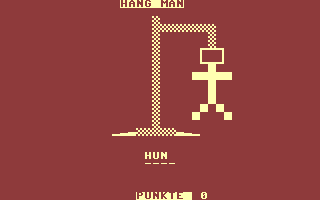 Hang Man (German) Screenshot