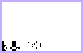 HDraw (The Working Commodore C16) Screenshot