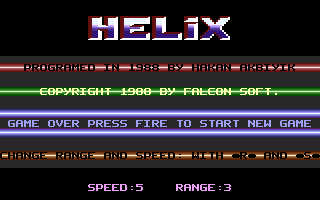 Helix Title Screenshot