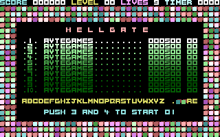 Hellgate (Go Games 33) Title Screenshot