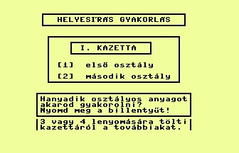 Helyesírási Totó (Vorker) Title Screenshot