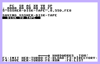 Her-Disk-Tape Screenshot