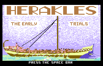 Herakles The Early Trials Title Screenshot