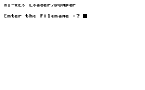 HI-RES Loader/Dumper