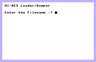 HI-RES Loader/Dumper Screenshot