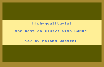High-Quality-Txt Title Screenshot