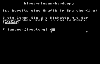 Hires-Riesen-Hardcopy Screenshot