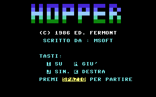Hopper Title Screenshot