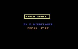 Hyper Space Title Screenshot