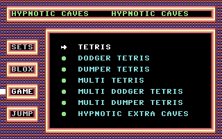 Hypnotic Caves Title Screenshot