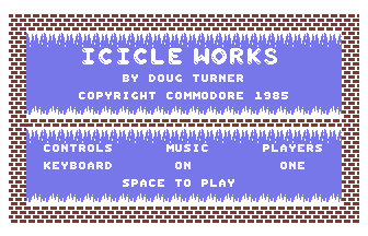 Icicle Works 7 Title Screenshot