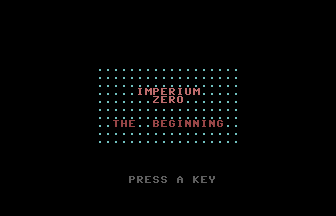 Imperium Zero Title Screenshot