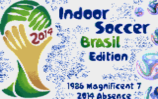 Indoor Soccer Brasil Edition Title Screenshot