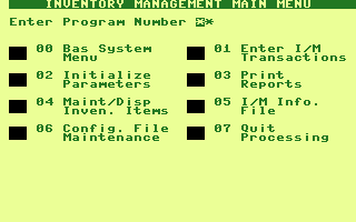 Inventory Management Screenshot