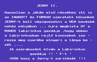 Jerry II Title Screenshot