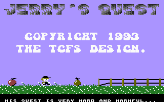 Jerry's Quest Title Screenshot
