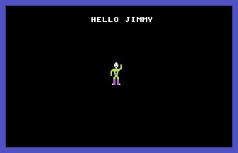 Jimmy (100 Programs For The Commodore 16) Screenshot