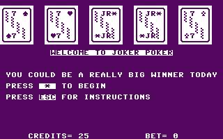 Joker Poker Screenshot