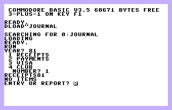 Journal Screenshot
