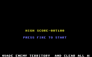 Jungle Battle Title Screenshot