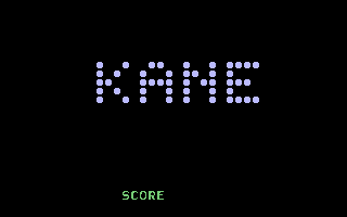 Kane Title Screenshot