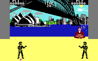 Karate Kid I (Byte Games 23) Screenshot