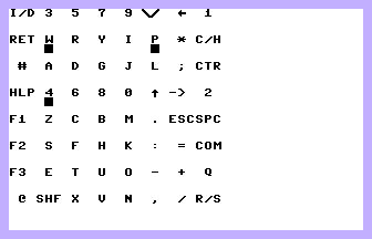 Keyboard Matrix Demo Screenshot