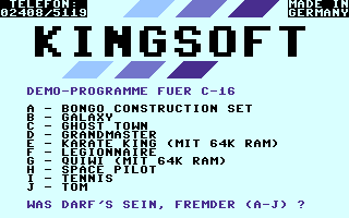 Kingsoft Promo Disks Screenshot #3