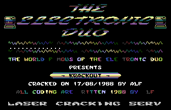 Krackout (TED) Title Screenshot