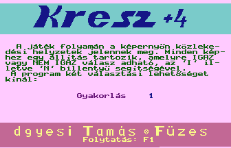Kresz +4 3 (Frontier) Title Screenshot