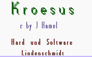 Kroesus Title Screenshot