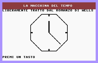La Macchina Del Tempo (Jackson) Title Screenshot