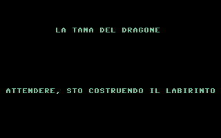 La Tana Del Dragone Title Screenshot