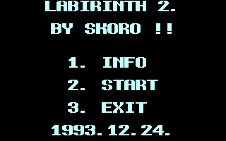 Labirinth 2 Title Screenshot