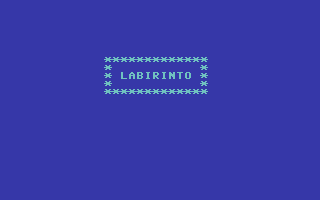 Labirinto 3D Title Screenshot