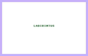 Labirintus (Toth-Soft) Title Screenshot