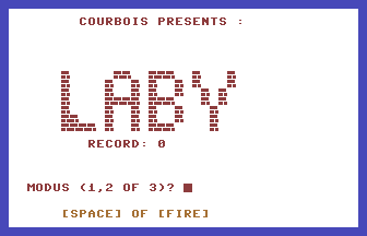 Laby (Courbois) Title Screenshot