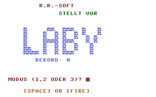 Laby Title Screenshot