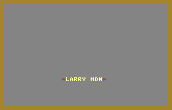 Larry Monkey Title Screenshot